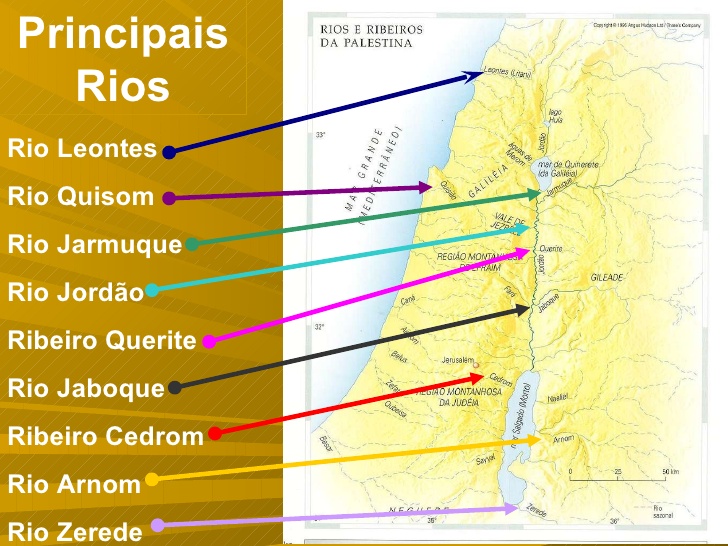 Principais Rios Rio Leontes Rio Quisom Rio Jarmuque Rio Jordão Ribeiro Querite Rio Jaboque Ribeiro Cedrom Rio Arno...